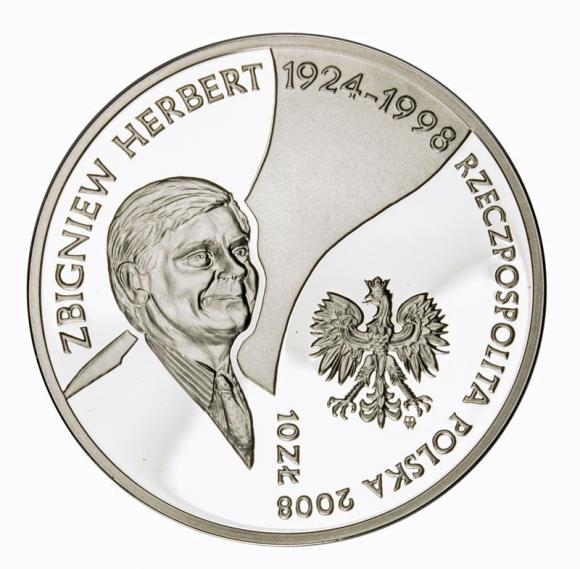 10 zl 2008 Zbigniew Herbert (2)