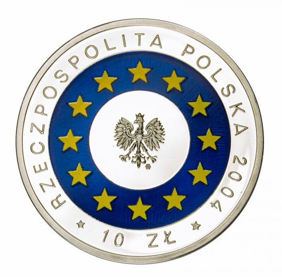 10 zl 2004 Entering of Poland to Euro Union (2)