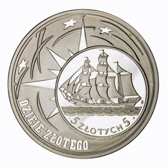 10 zl 2005 History of Zloty Ship (1)