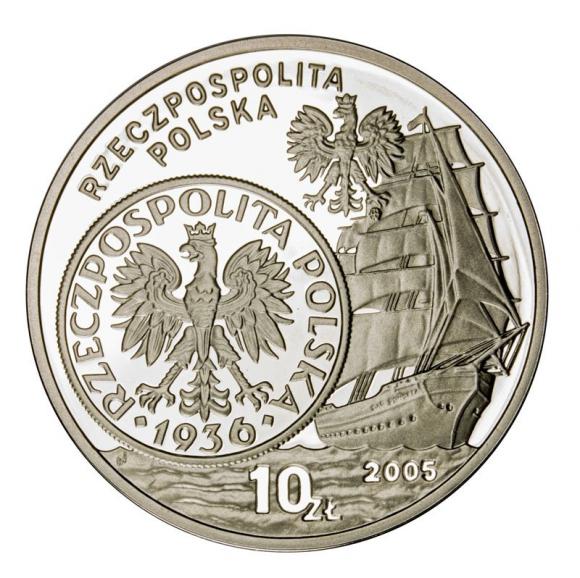 10 zl 2005 History of Zloty Ship (2)