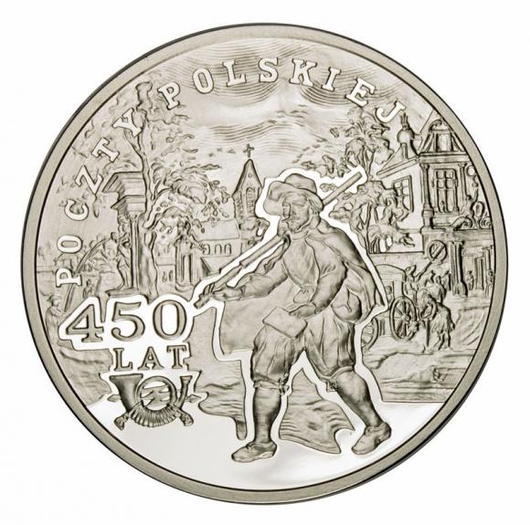 10 zl 2008 450 years of Polish Post (1)