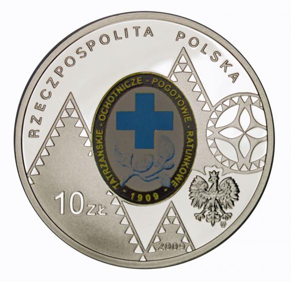 10 zl 2009 100 anniversary of the Tatra Mountain Volunteer Rescue (2)