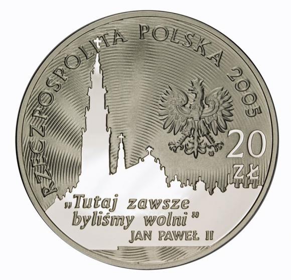 20 zł 2005 350th Anniversary Defending of Jasna Gora (2)