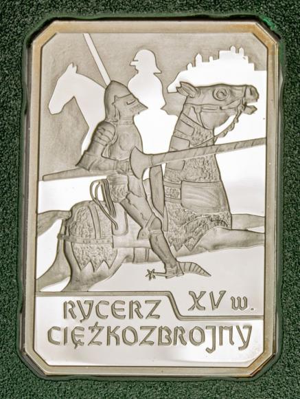 10 zl 2007 Heavy Armed Knight XV century (1)