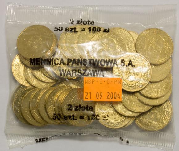 2 zl 2004 Opole Voivodeship 50 pieces Mint coin bag (1)