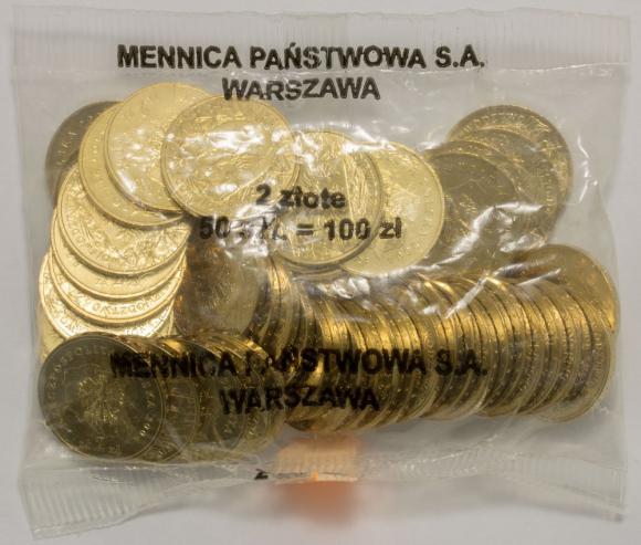 2 zl 2004 Opole Voivodeship 50 pieces Mint coin bag (1)