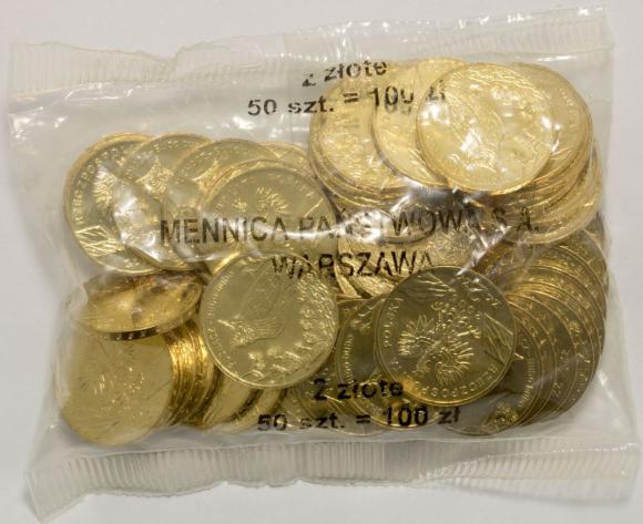 2 zl 2005 Eagle Owl 50 pieces Mint coin bag (1)
