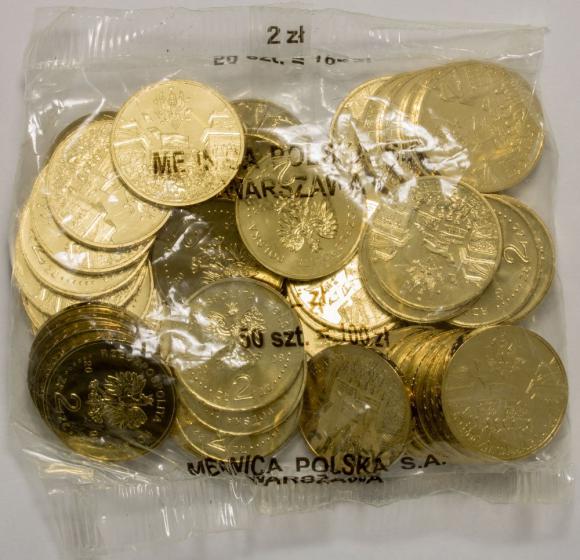 2 zl 2008 40 anniversary of March '68 50 pieces Mint coin bag