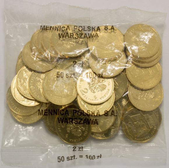 2 zl 2008 Kazimierz Dolny 50 pieces Mint coin bag