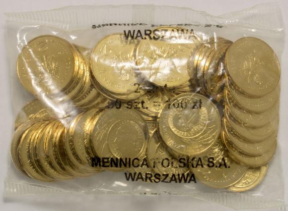 2 zl 2006 History of Zloty 50 pieces Mint coin bag (1)