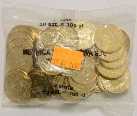 2 zl 2004 Podkarpackie Voivodeship 50 pieces Mint coin bag (1)