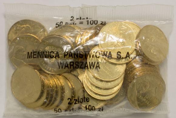 2 zl 2005 John Paul II 1920-2005 50 pieces Mint coin bag (1)