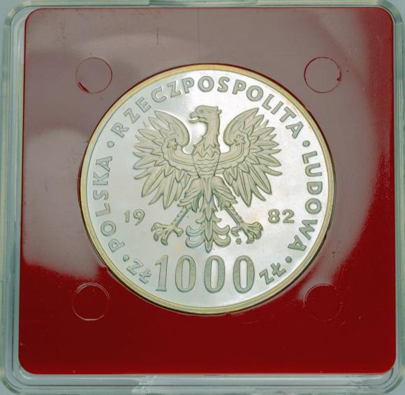 1000 zl 1982 John Paul II probe (2)