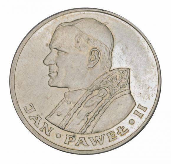 1000 zl 1982 John Paul II silver