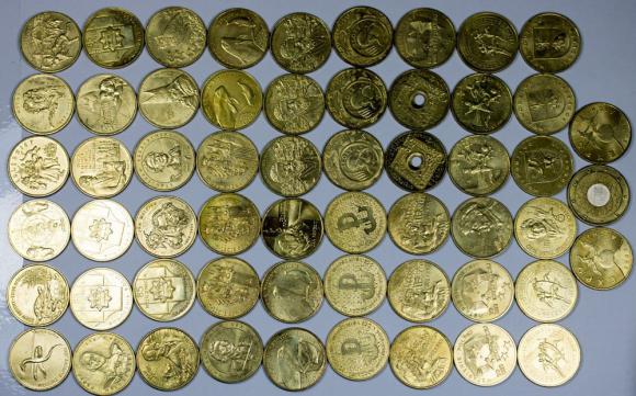Set of 57 coins NG 2000 - 2005 (1)