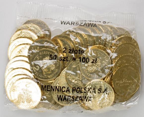 2 zl 2007 Leon Wyczolkowski 1852 1936 50 pieces Mint coin bag