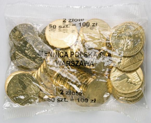 2 zl 2007 Plock 50 pieces Mint coin bag (1)