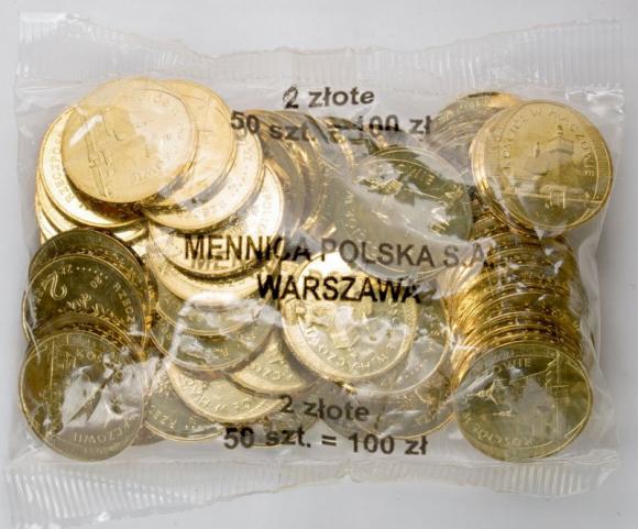 2 zl 2006 Church in Haczow 50 pieces Mint coin bag