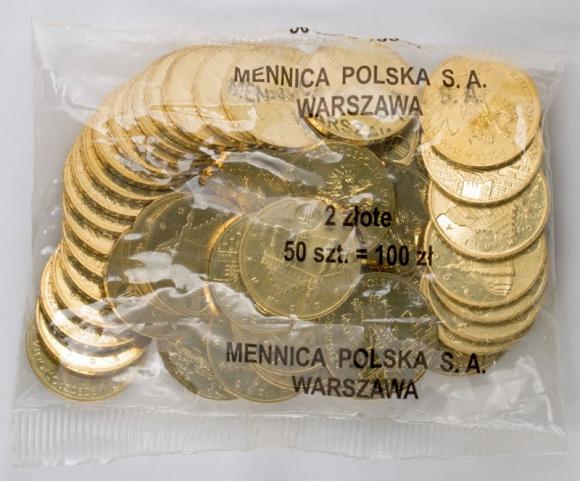 2 zl 2006 Bochnia 50 pieces Mint coin bag