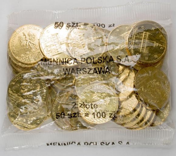 2 zl 2006 Chełmno 50 pieces Mint coin bag