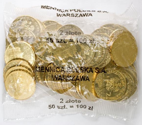 2 zl 2006 Nowy Sacz 50 pieces Mint coin bag