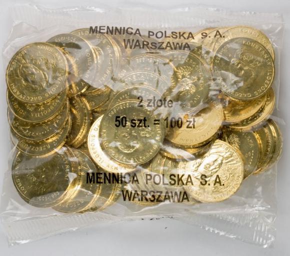 2 zl 2005 Konstanty Ildefons Galczynski 1905 - 1953 50 pieces Mint coin bag