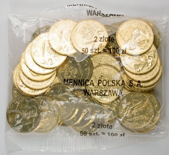 2 zl 2005 Tadeusz Makowski 1882 - 1932 50 pieces Mint coin bag