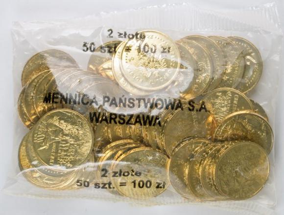 2 zl 2004 Harvest Festival 50 pieces Mint coin bag