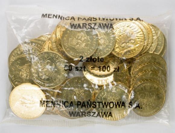 2 zl 2004 Masovia Voivodeship 50 pieces Mint coin bag