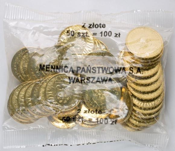 2 zl 2004 Masovia Voivodeship 50 pieces Mint coin bag