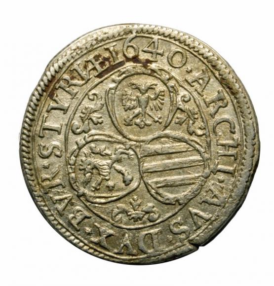 3 kreuzer 1640 Ferdinand III Austria Graz (2)