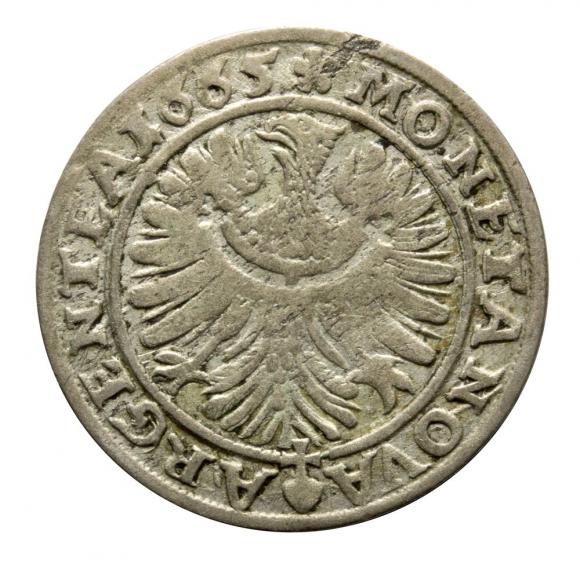 6 krajcarów 1665 Christian Wołowski Brzeg (2)