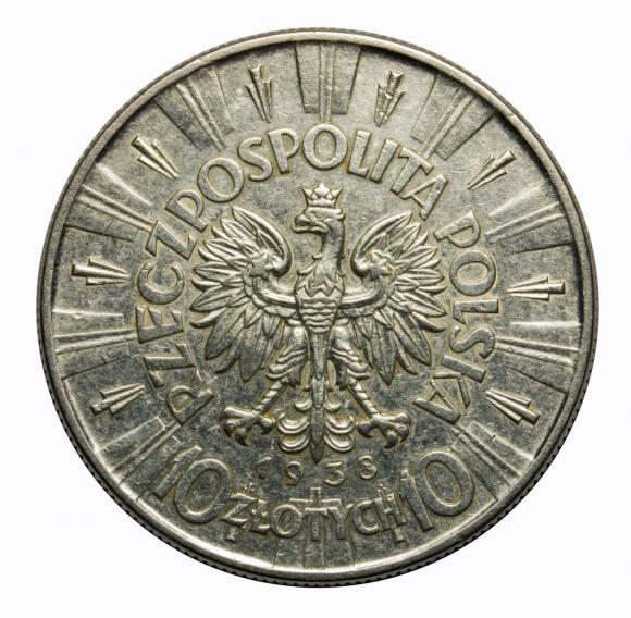 10 zł 1938 Józef Piłsudski srebro (2)