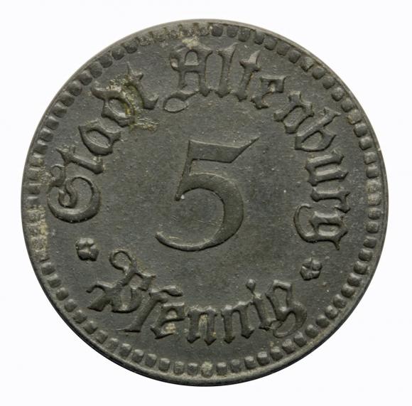 5 pfennig 1920 Altenburg Saxony