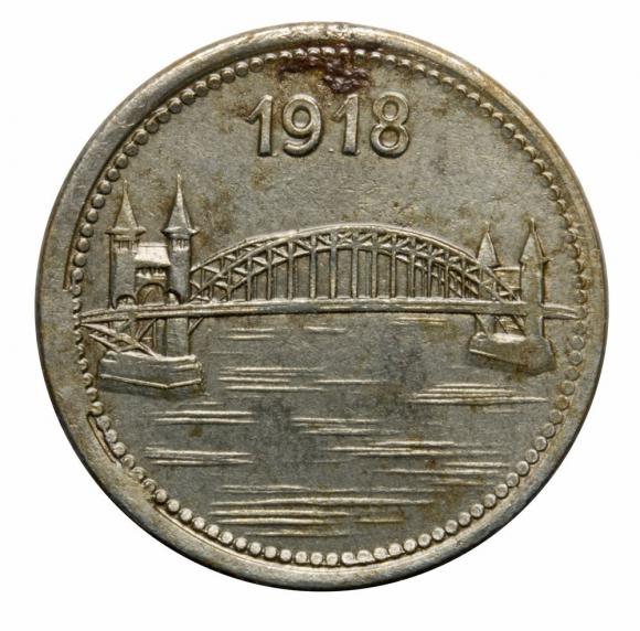 5 pfennig 1918 Bonn Rhineland (2)