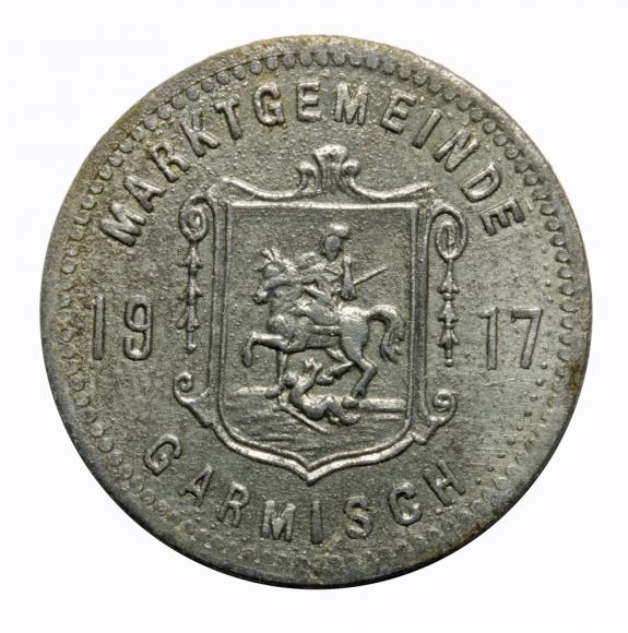 10 pfennig 1917 Garmisch Bavaria