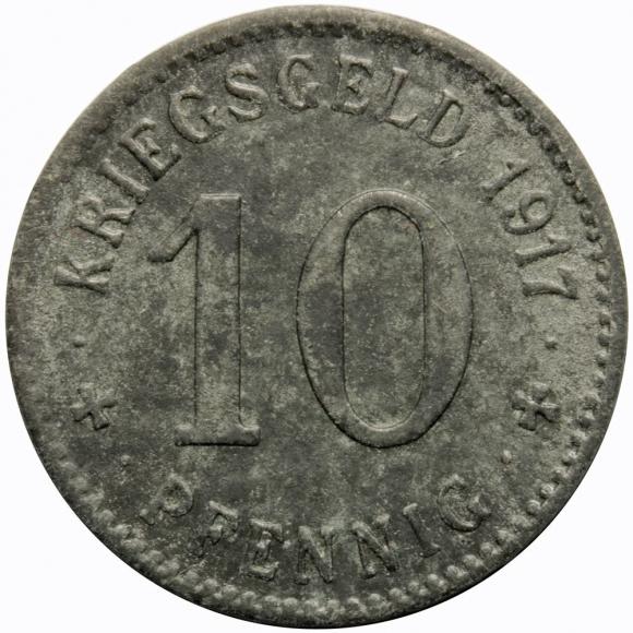10 pfennig 1917 Menden Westphalia (1)
