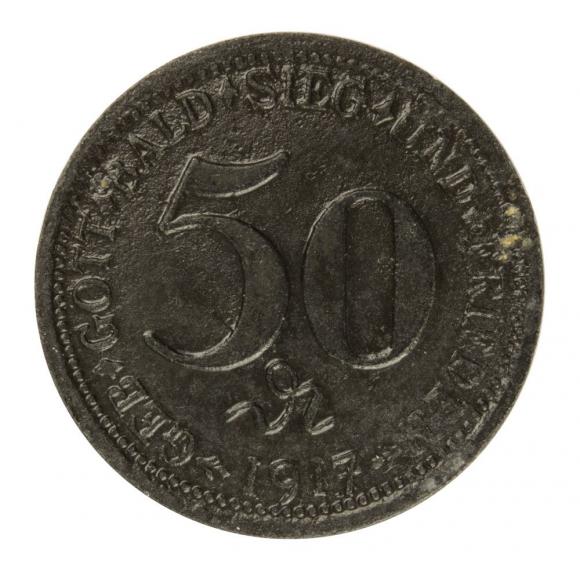 50 pfennig 1917 Weiler Bavaria