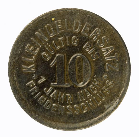 10 pfennig 1918 Schmolln Saxony