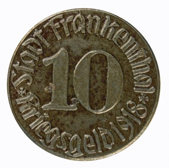 10 pfennig 1918 Frankenthal Rhineland Palatinate (1)