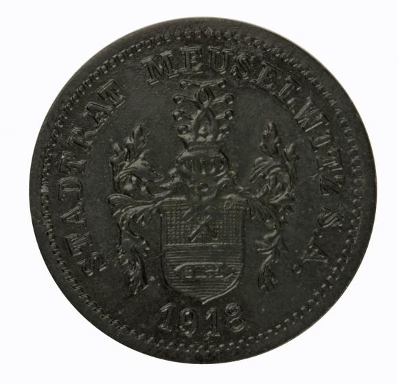 10 pfennig 1918 Meuselwitz Saxony (2)