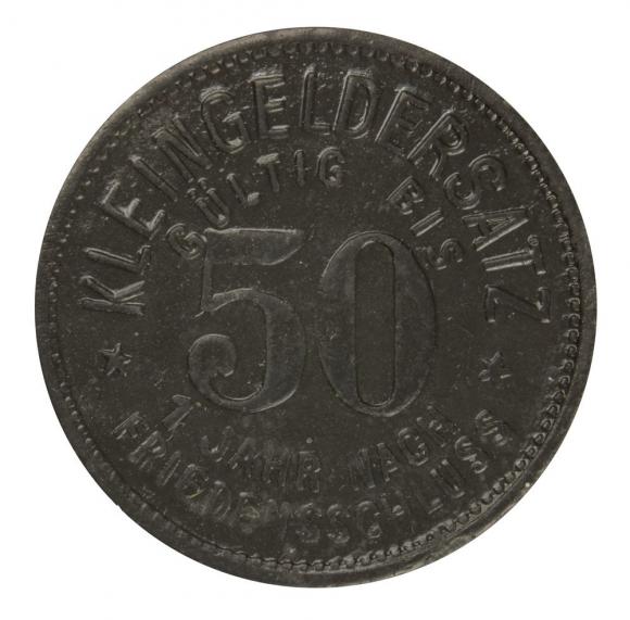 50 pfennig 1918 Meuselwitz Saxony