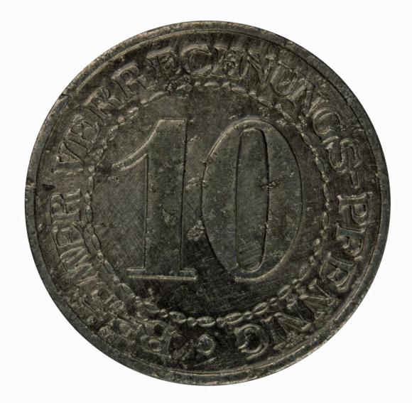 10 pfennig Bremen