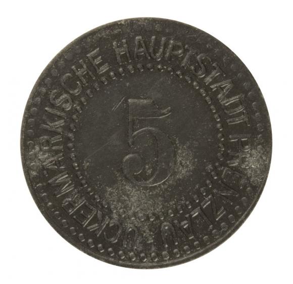 5 pfennig 1917 Prenzlau Brandenburg (1)