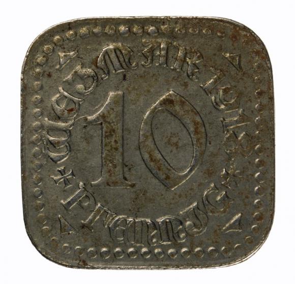 10 pfennig 1918 Weimar Saxony (1)