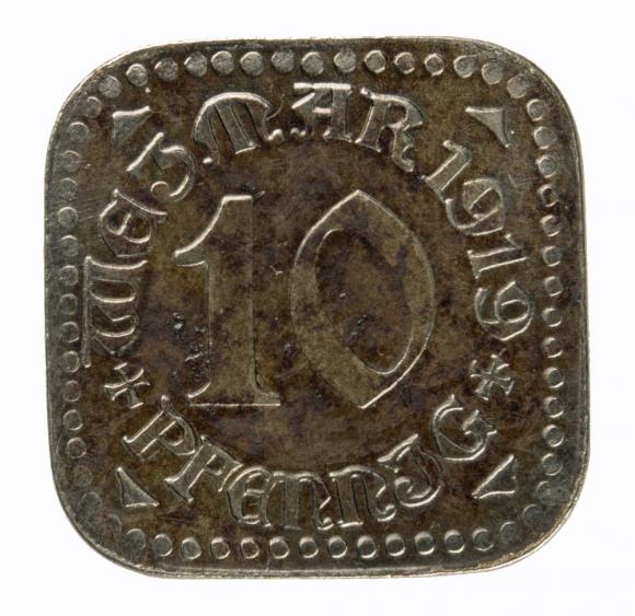 10 pfennig 1919 Weimar Saxony (1)