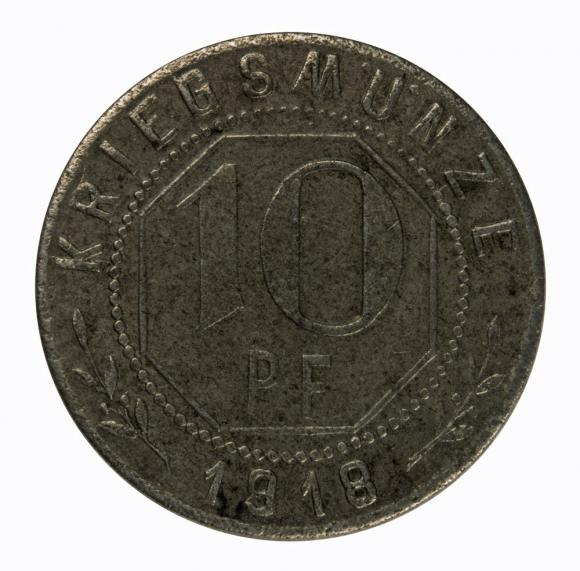 10 fenigów 1918 Welzheim Witembergia