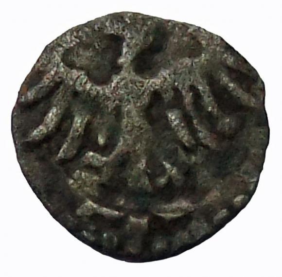 Denar Wladysław III of Poland Krakow (2)