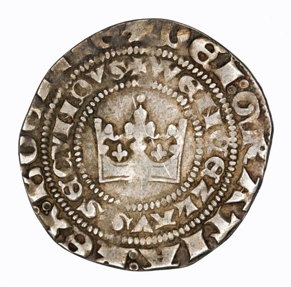 Prague groschen Wenceslaus II Bohemia (1)