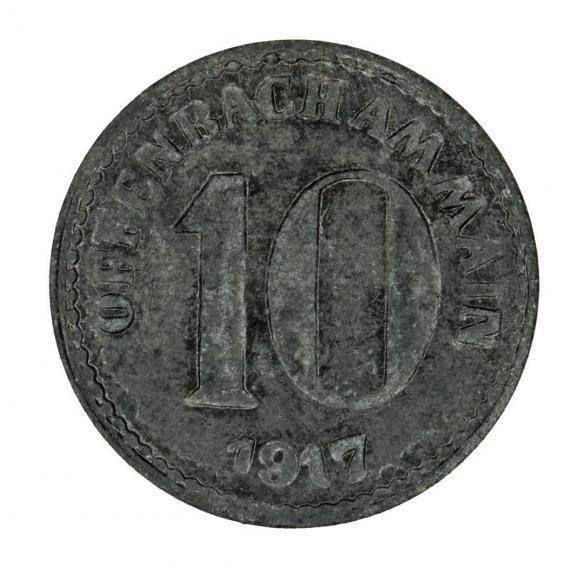 10 pfennig 1917 Offenbach Hesse (1)